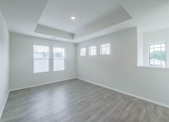 Spacious Living Area at The Village at Caney Mills, Texas