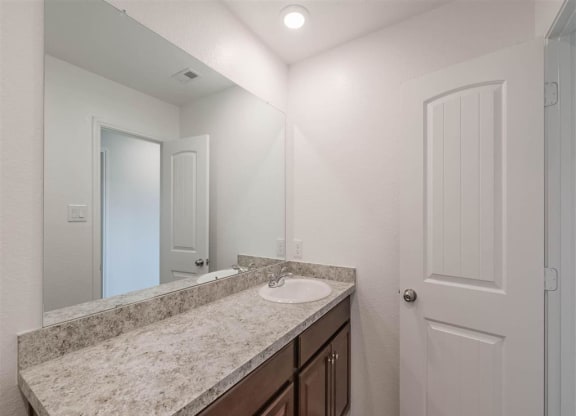 Custom Look Bathroom at The Village at Caney Mills, Conroe, TX, 77303