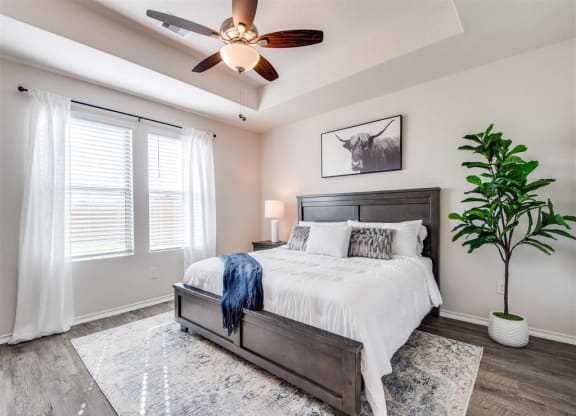 Comfortable Bedroom at The Village at Caney Mills, Conroe
