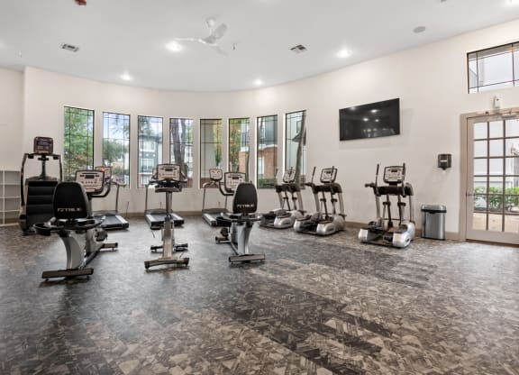 Cardio equipment at Mission Gate, Plano, TX