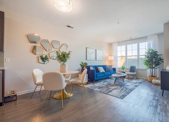 Open Living Area at The Heights at Glen Mills in Glen Mills, PA 19342