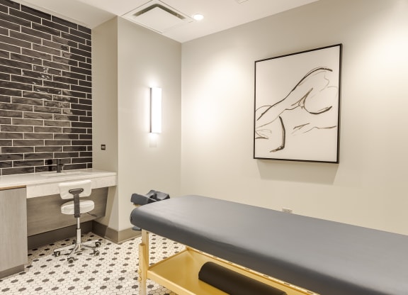Massage Room at The Grand Central Apartments in Chicago, IL 60607