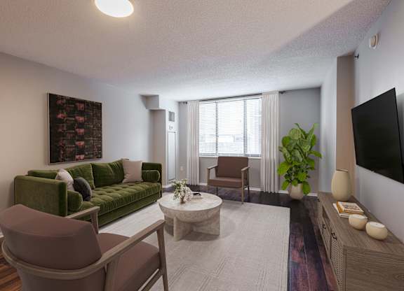High-Ceilings at 15 Bank Apartments in White Plains, NY 10606