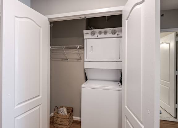 In-Unit washer and dryer at 15 Bank Apartments in White Plains, NY 10606