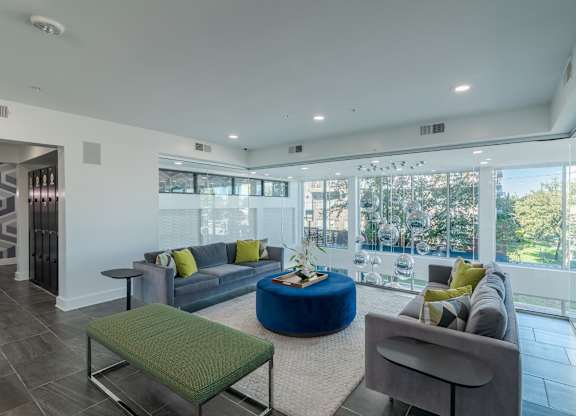 Resident Lounge at Abstract at Design District in Dallas TX, 75207