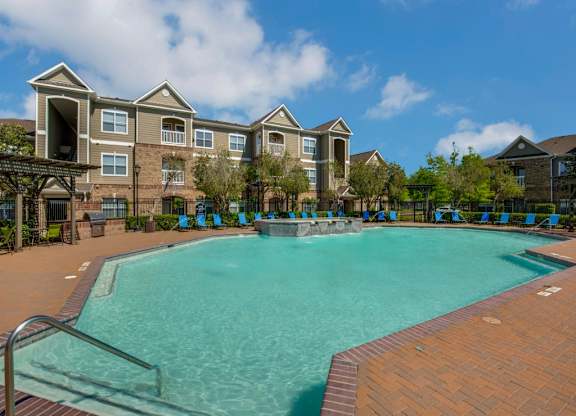 Sparkling Pool at Carrington at Barker Cypress in Cypress, TX 77433