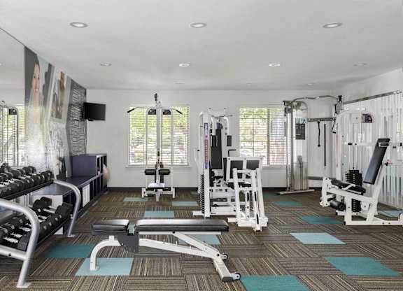 Fitness Center at Verona Apartments in Littleton, CO