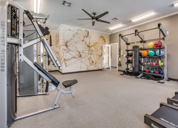 the gym a at Carrington at Barker Cypress, Texas, 77433