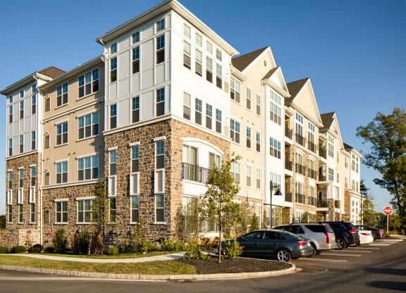 a large apartment building  at Heights at Glen Mills, Glen Mills