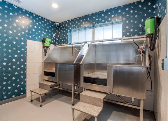 dog wash station at the reserve by the lake at Reserve by the Lake, Texas