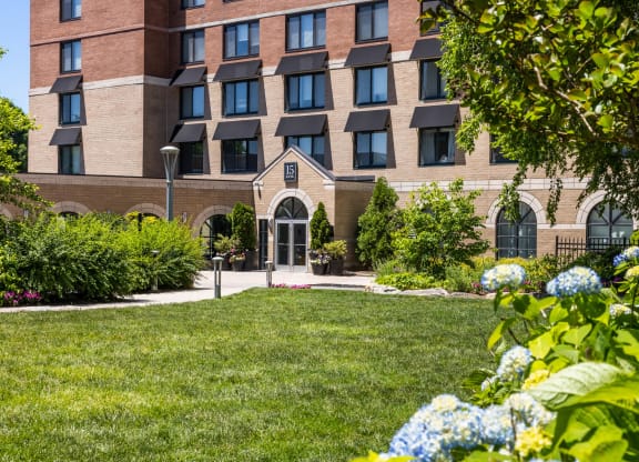 Property Exterior at 15 Bank Apartments, White Plains, NY