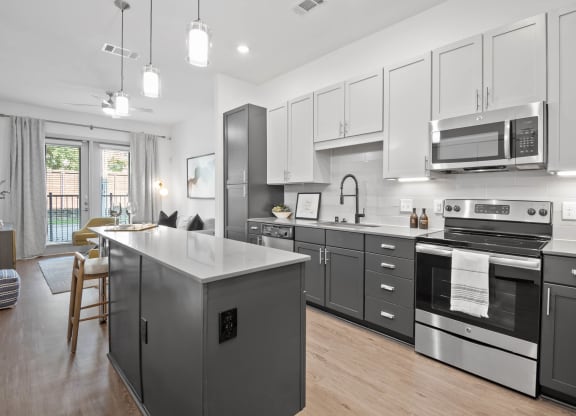 Spacious Kitchen  at Abstract at Design District, Dallas, TX