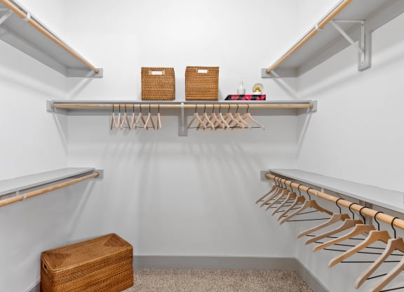Huge Closet at Abstract  at Abstract at Design District, Dallas, Texas