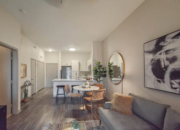 Gramercy on the Park Living Room 2 at Gramercy on the Park, Texas, 75287