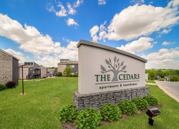 The Cedars Entry Monument