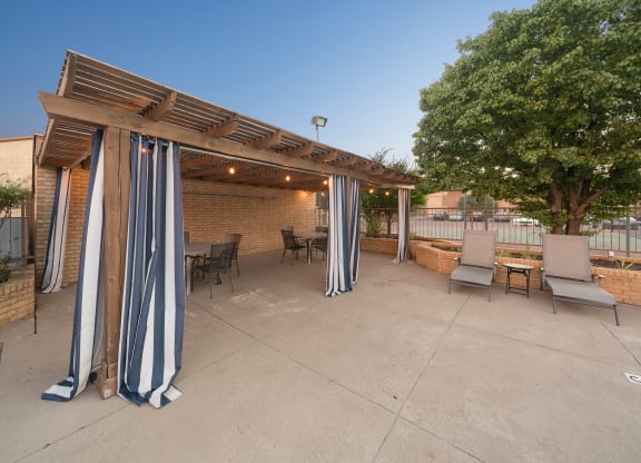 Pool Seating Area