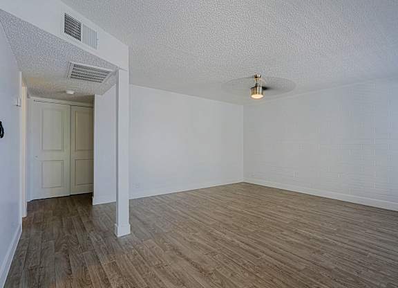 Unfurnished room with ceiling fan at Palm Villas, Scottsdale, 85257