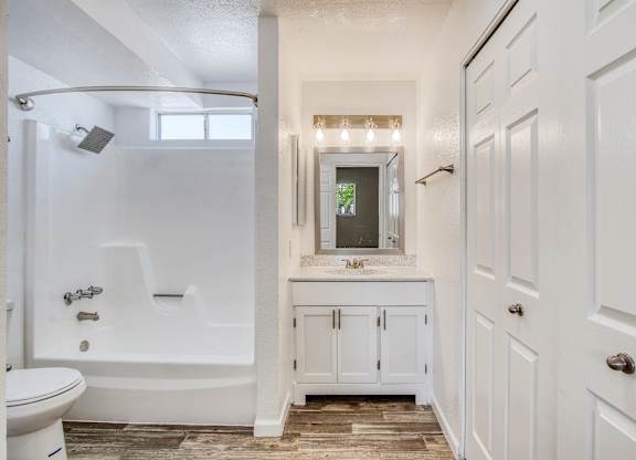 Sunset Mesa Studio Bathroom and Closet