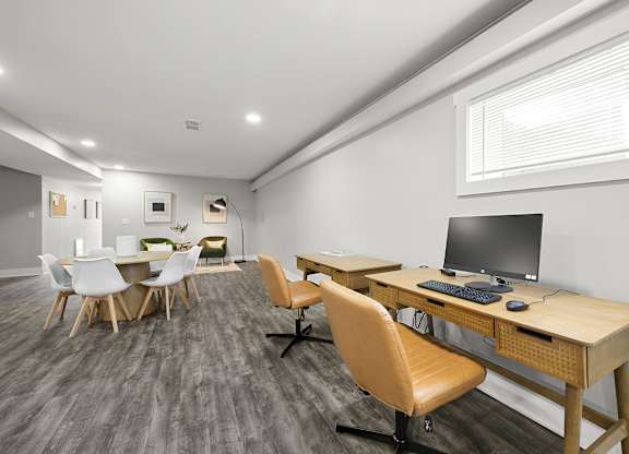 Business center at Gardens at Washington Park in Atlanta, GA 30314