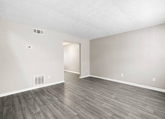 Townhome living room at Bradford Gwinnett & Townhomes in Norcross, GA 30071