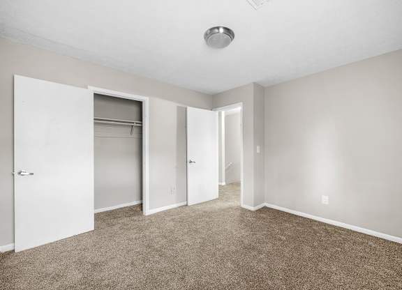 Bedroom at Bradford Gwinnett & Townhomes in Norcross, GA 30071