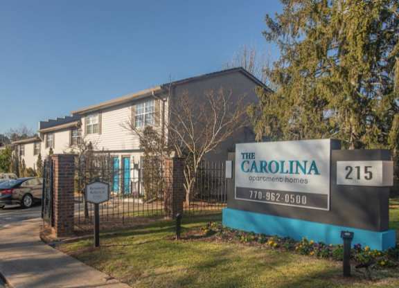 The Carolina apartment complex is located at 215.