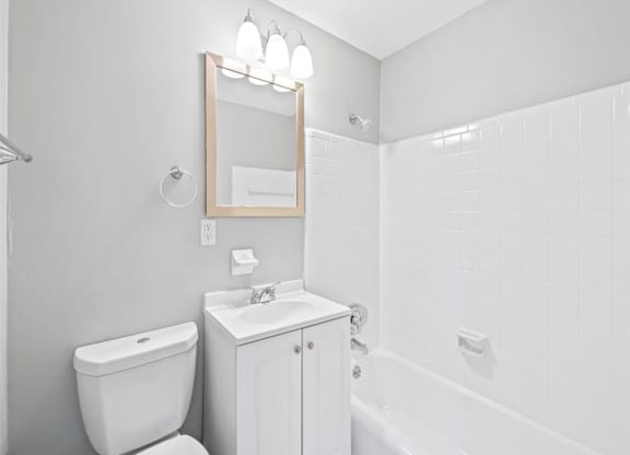 Bathroom at Georgian Oaks Apartments l & ll* Apartments, Smyrna