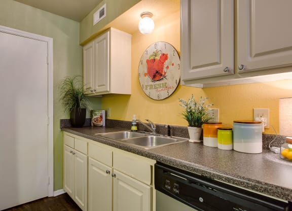 Kitchen at Madison Hunters Glen, Raleigh, North Carolina