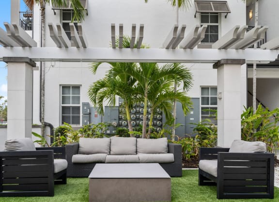 Outdoor conversation area at Inspira, Florida, 34113