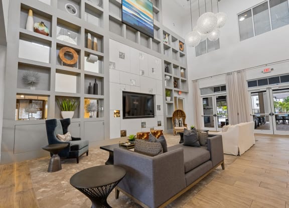 Seating area next to at Inspira, Florida