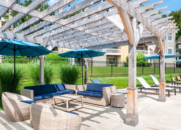 cabana at the poo at Madison Glen Mills, Glen Mills, Pennsylvania