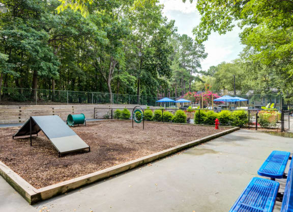 dog park at Laurel Oaks, Raleigh, 27613
