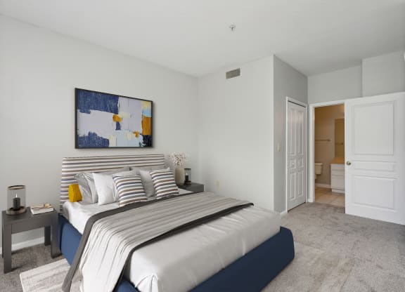 Model Bedroom at The Preserve at Westchase, Florida
