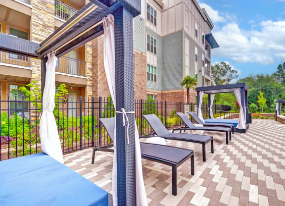 the reserve at fairfax corner apartments patio at Artesia Big Creek, Alpharetta, GA,