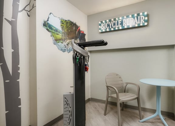 Bike Repair Station at The Bluffs at Highlands Ranch, Highlands Ranch, CO, 80129