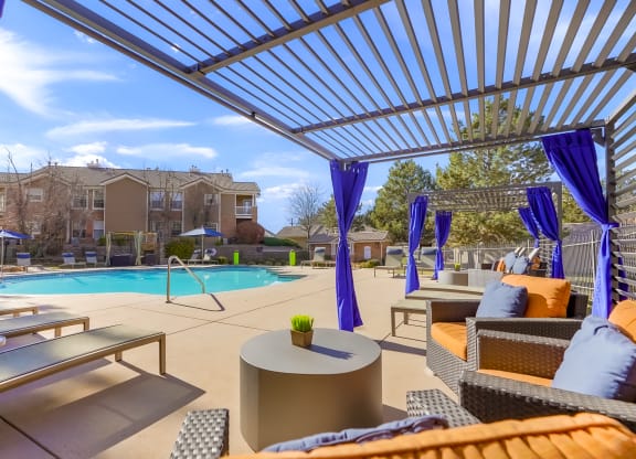 Swimming Pool at The Bluffs at Highlands Ranch, Highlands Ranch, CO