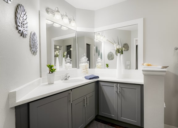 Model Bathroom at The Bluffs at Highlands Ranch, Highlands Ranch, CO
