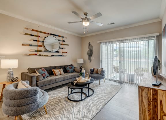 Centerview at Crossroads Living Room at Centerview at Crossroads, Raleigh, NC, 27609