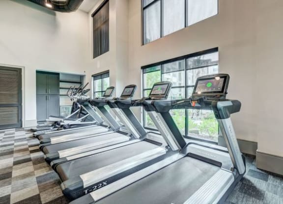 Cardio Machines In Gym at Artesia Big Creek, Alpharetta, 30005