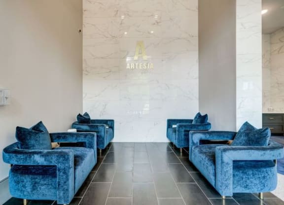 Lobby Lounge at Artesia Big Creek, Alpharetta, Georgia
