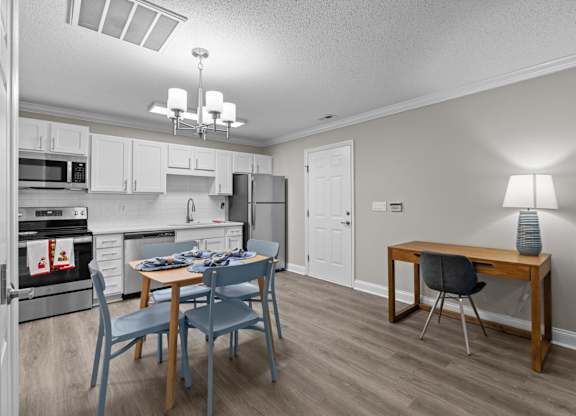 Indigo Apartments in Morrisville, North Carolina Model Kitchen
