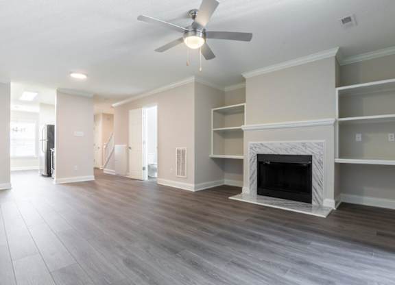 Indigo Apartments Model Living Room