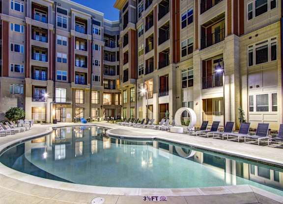 Resort Inspired Pool with Sundeck at LaVie Southpark, Charlotte, NC
