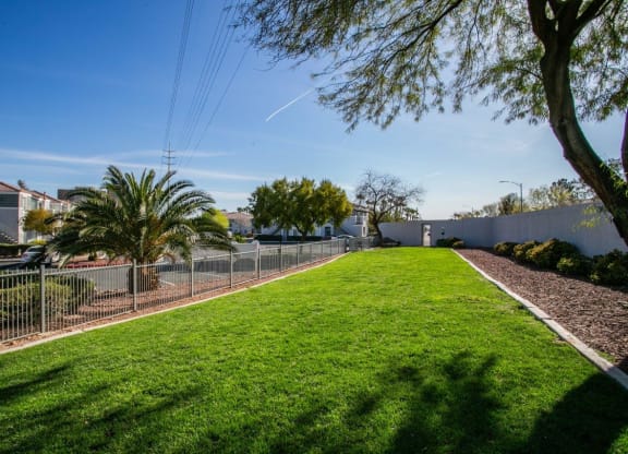 Octave Apartments in Las Vegas, Nevada Dog Park at Octave Apartments, Las Vegas, 89123