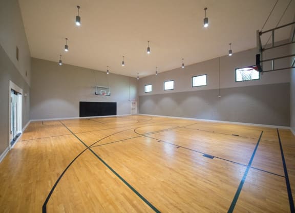 Indoor Basketball Court at The Preserve at Westchase, Tampa