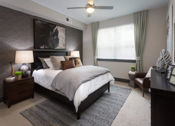 Ceiling Fan In Bedroom at Montane, Parker, CO