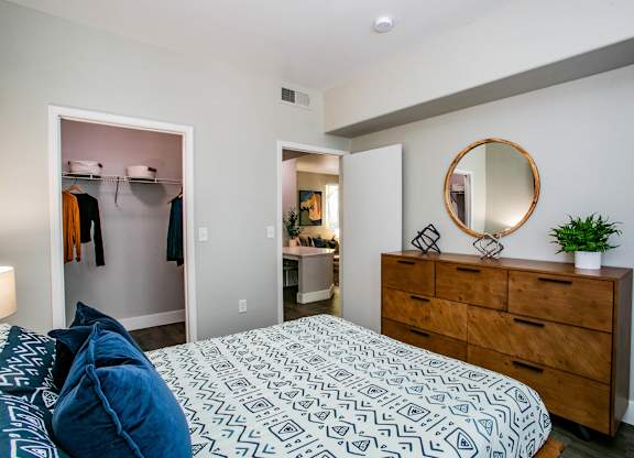 Bedroom With Closet Area at Octave Apartments, Nevada, 89123