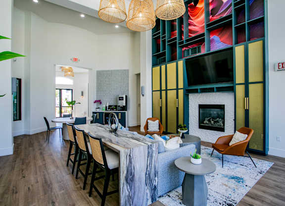 Coffee Lounge at Octave Apartments, Las Vegas, NV