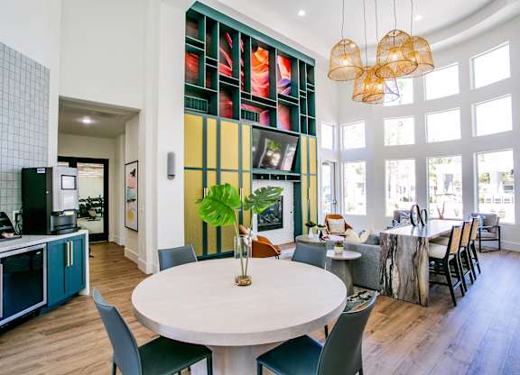 Coffee Bar Lounge at Octave Apartments, Nevada