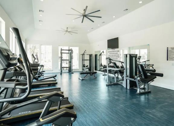 Treadmill at gym at Emerson at Buda, Buda, TX, 78610